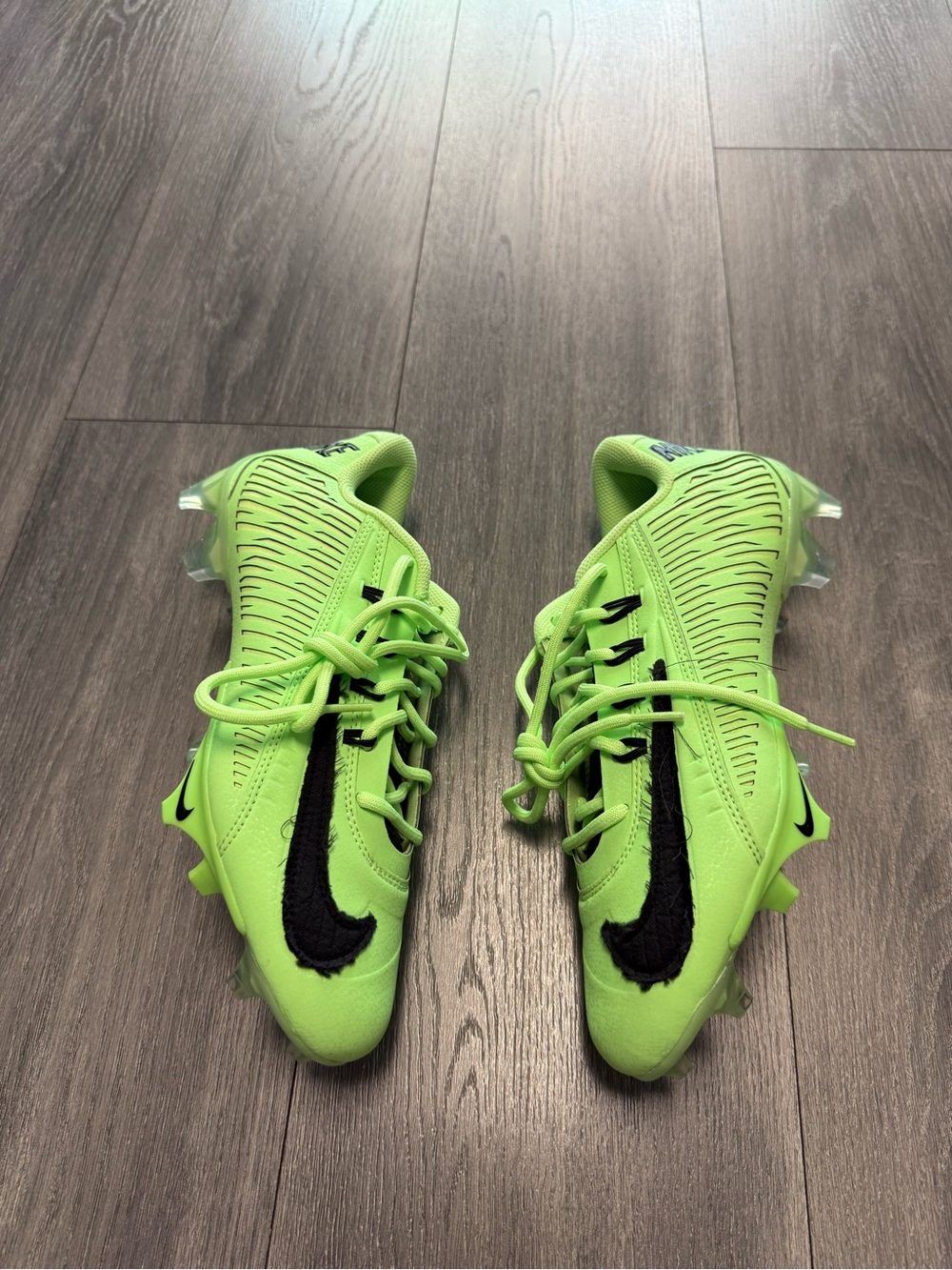 Nike Vapor Edge Speed 360 VC Football Cleats Mens Lime Blast FQ8764-300